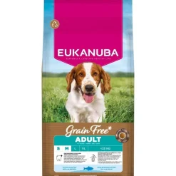 Eukanuba Koiran Kuivaruoka*Grain Free Adult Small & Medium Breed Ocean Fish