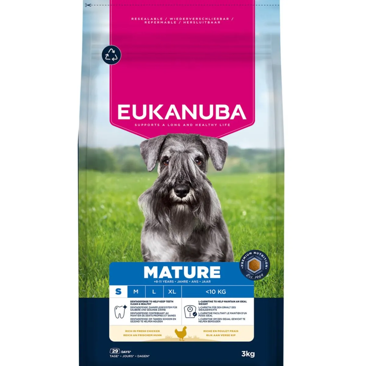 Eukanuba Koiran Kuivaruoka|Senioriruoka*Mature Small 3kg