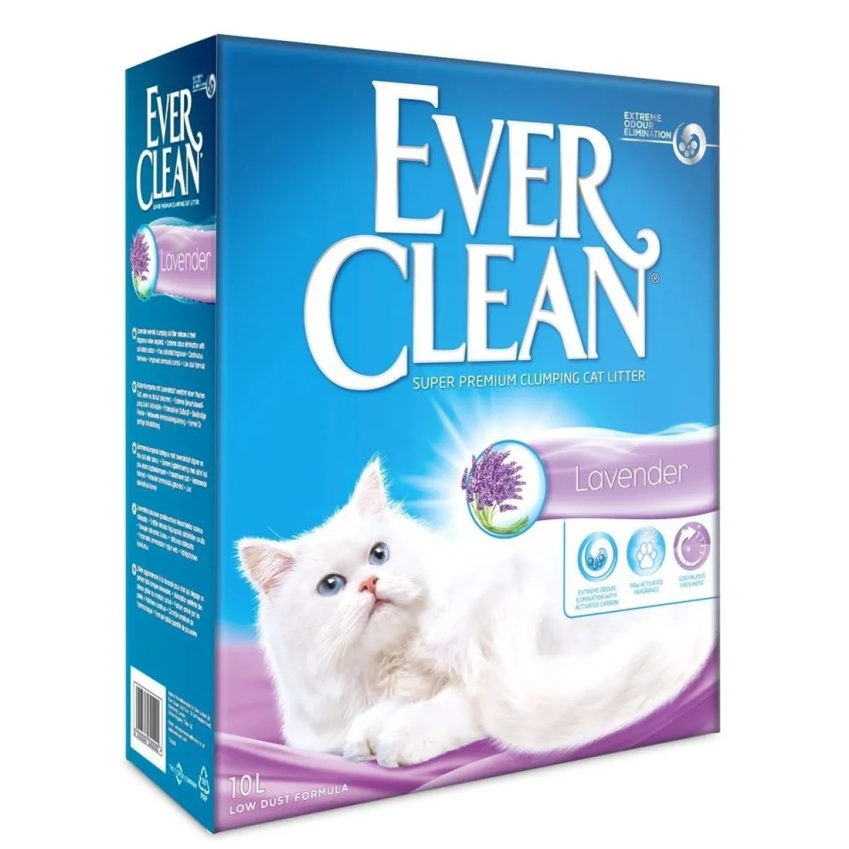 Ever Clean Paakkuuntuva Kissanhiekka|Hajustettu Kissanhiekka*Extra Hygiene Lavender