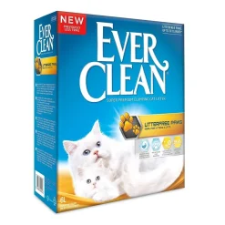 Ever Clean Paakkuuntuva Kissanhiekka|Tarjoukset Kissoille*Litterfree Paws 4 x 10L