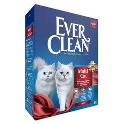 Ever Clean Paakkuuntuva Kissanhiekka|Tarjoukset Kissoille*Multi Cat 4 x 10 L