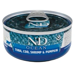 Farmina Kissan Märkäruoka*N&D Cat Ocean Tuna & Pumpkin 6x70g