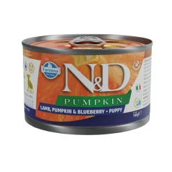 Farmina Penturuoka|Penturuoka*N&D Dog Lamb & Pumpkin Puppy Small 140 g