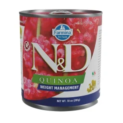 Farmina Koiranruoat Erityistapeisiin|Light-Koiranruoka*N&D Dog Quinoa Weight Management 285 g