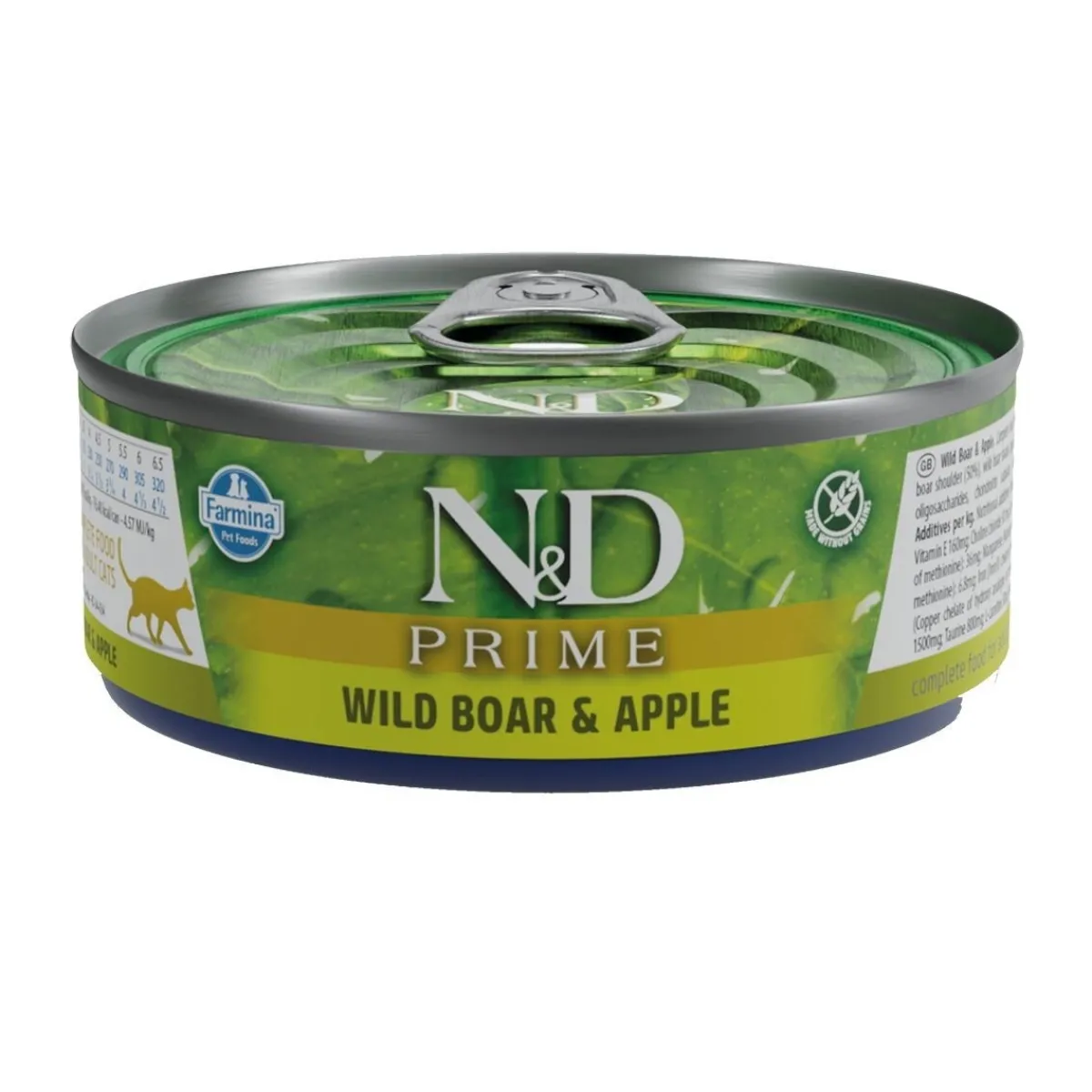 Farmina Kissan Märkäruoka*N&D Prime Cat Wild Boar & Apple 70 g