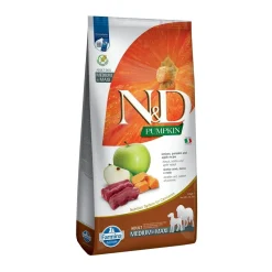 Farmina Koiran Kuivaruoka*N&D Pumpkin Dog Venison&Apple M/L 12kg