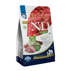 Farmina Koiran Kuivaruoka*N&D Quinoa Dog Digest Lamb M/L 2,5 kg