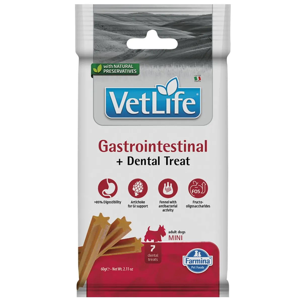 Farmina Hammasherkut*VF Dog Gastro Mini 60g