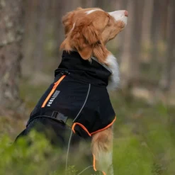 Feel Active Koiran Vaatteet|Koiran Sadetakki*Kiruna koiran sadetakki musta