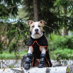 Feel Active Koiran Vaatteet|Koiran Sadetakki*Kiruna koiran sadetakki musta