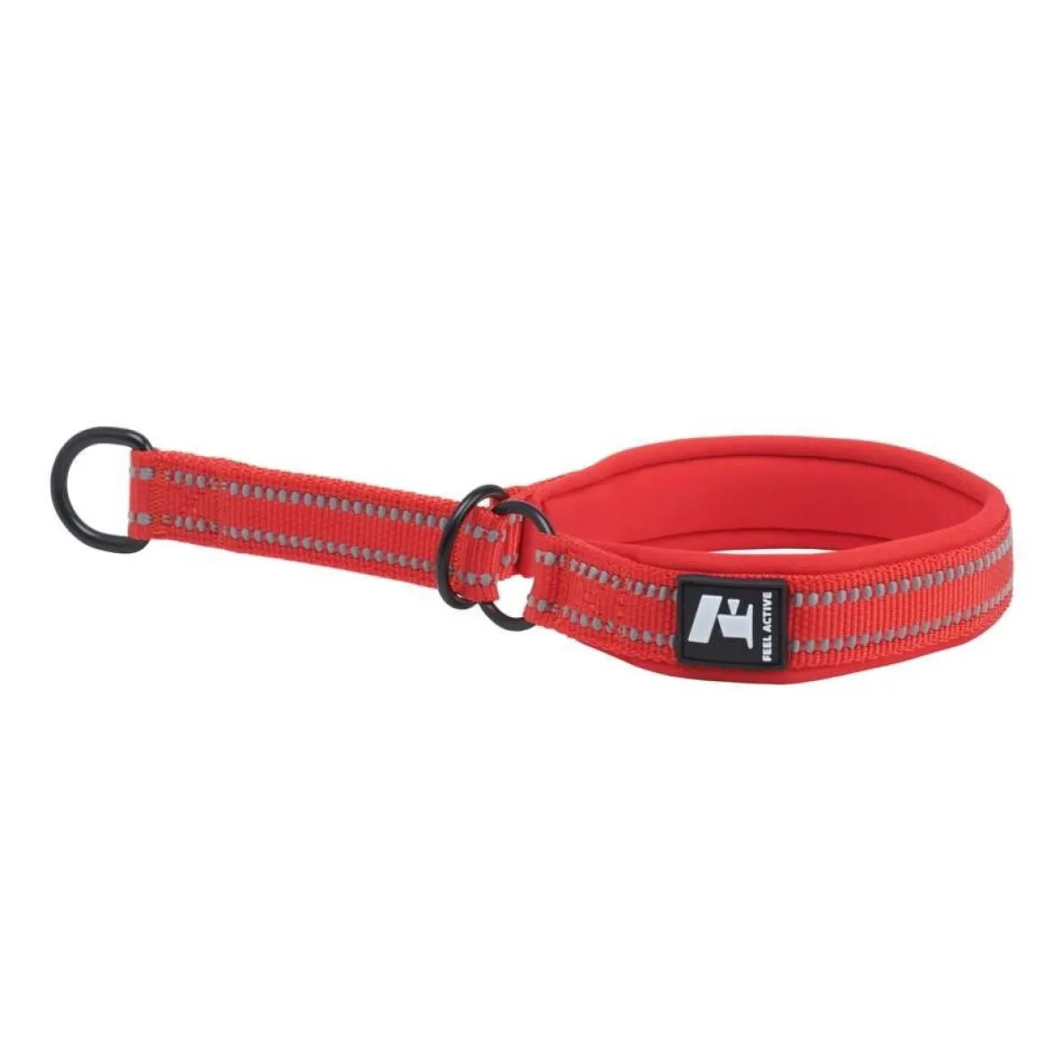 Feel Active Koiran Pannat*Padded Slip puolikiristävä panta, punainen