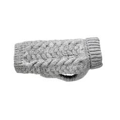 Feel Active Koiran Vaatteet|Koiran Paidat Ja Neuleet*Wool Braid -koiran neule, sumunharmaa
