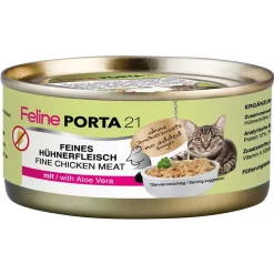 Feline Porta 21 Kissan Märkäruoka*Kana & Aloe Vera
