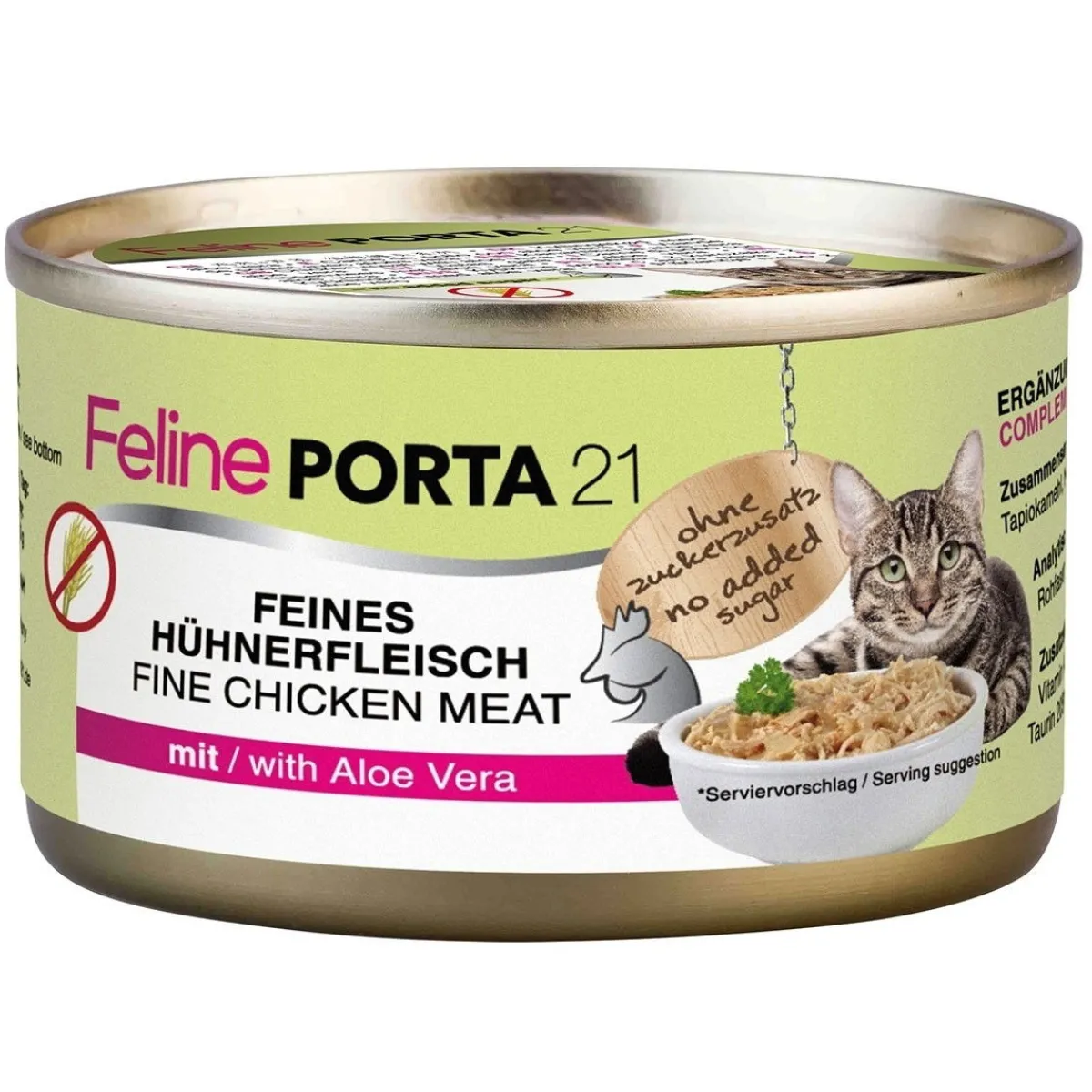 Feline Porta 21 Kissan Märkäruoka*Kana & Aloe Vera