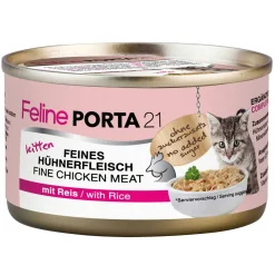 Feline Porta 21 Kissan Märkäruoka*Kitten Kana & Riisi, 90 g