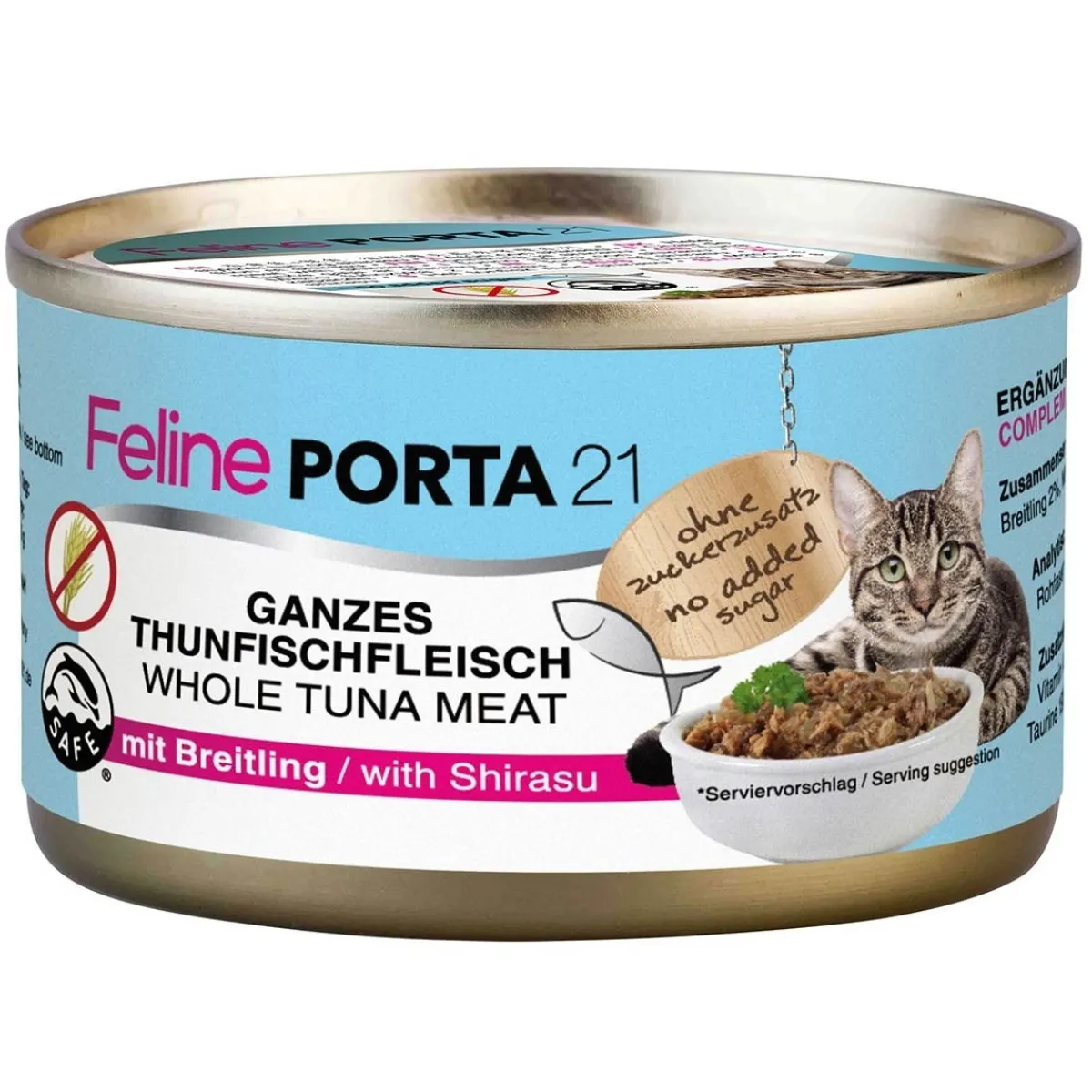 Feline Porta 21 Kissan Märkäruoka*Tonnikala & Kilohaili