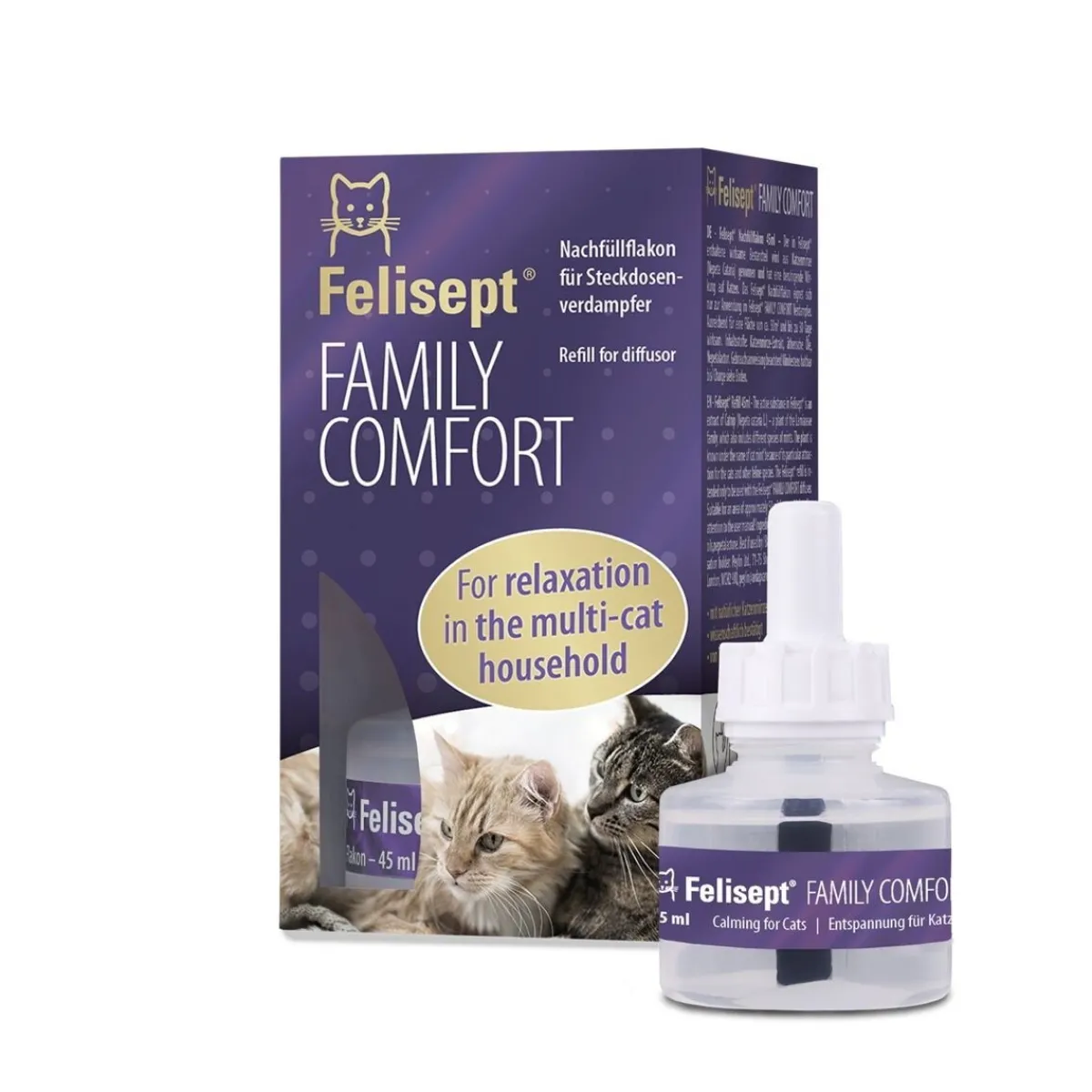 Felisept Kissan Stressi Ja Pelko|Kissan Stressi Ja Pelko*Family täyttöpullo 45ml