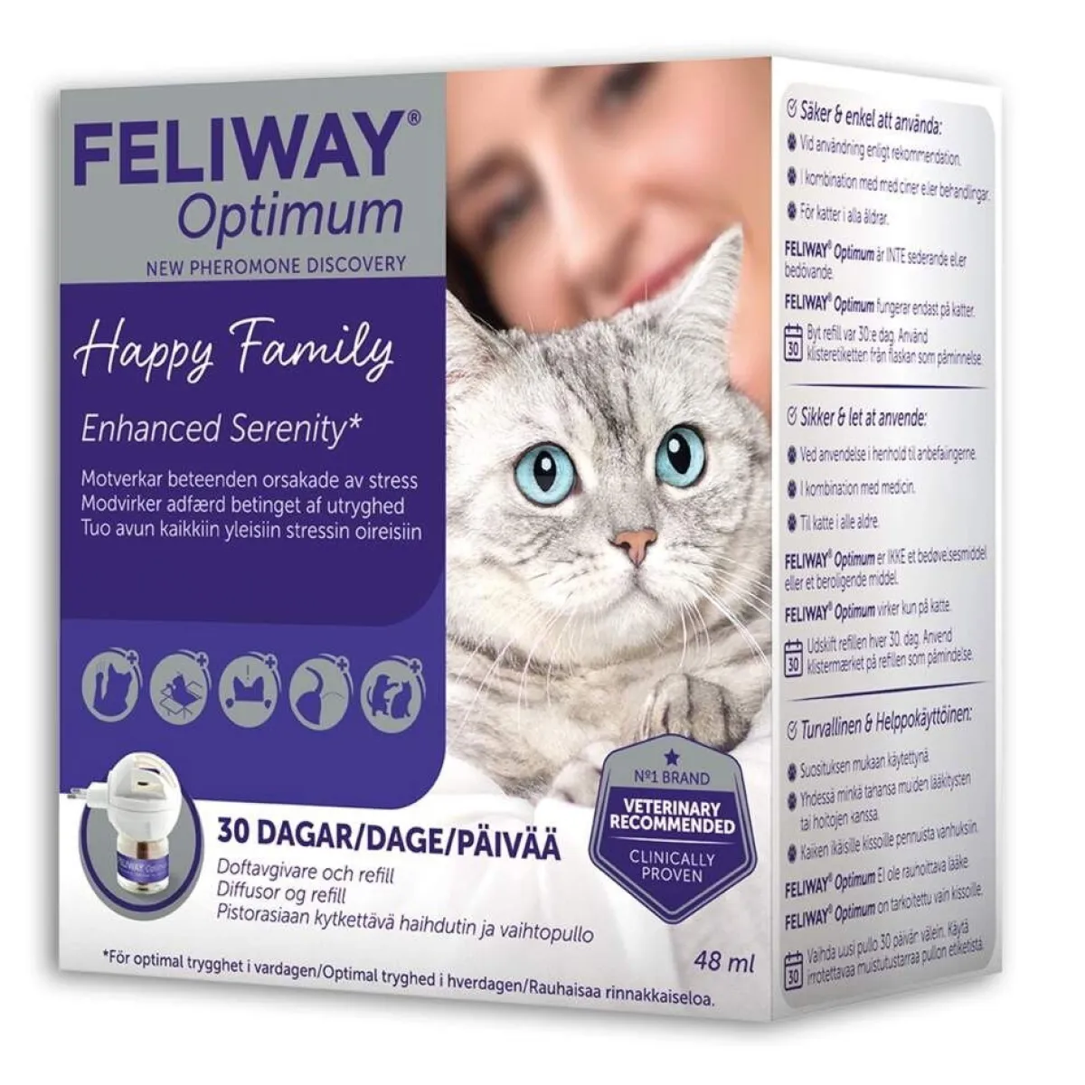 Feliway Tarjoukset Koirille|Kissan Stressi Ja Pelko*Optimum haihdutin + liuos