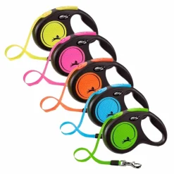 Flexi Koiran Heijastimet Ja Valot|Koiran Hihnat Ja Flexit*New Classic Neon Tape M