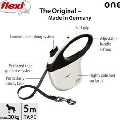 Flexi Koiran Hihnat Ja Flexit*One The Avantgarde leash Tape 5m