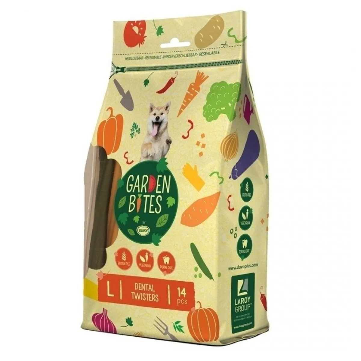Garden Bites Hammasherkut|Purutikut*Dental Twisters L, 420g