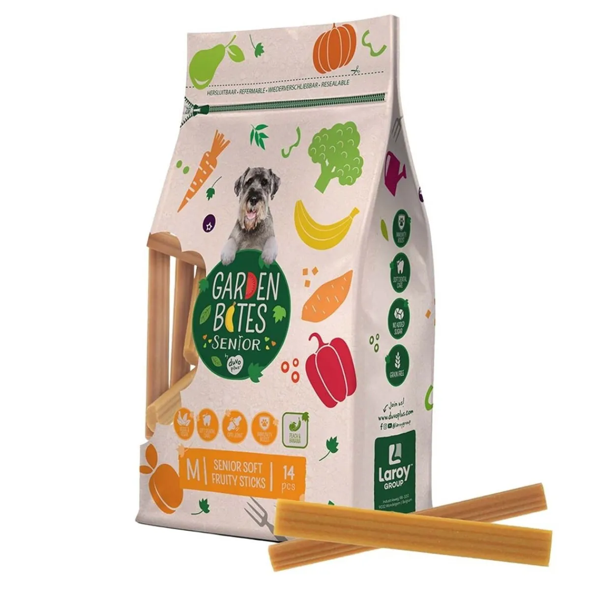 Garden Bites Hammasherkut|Purutikut*Senior fruity sticks M