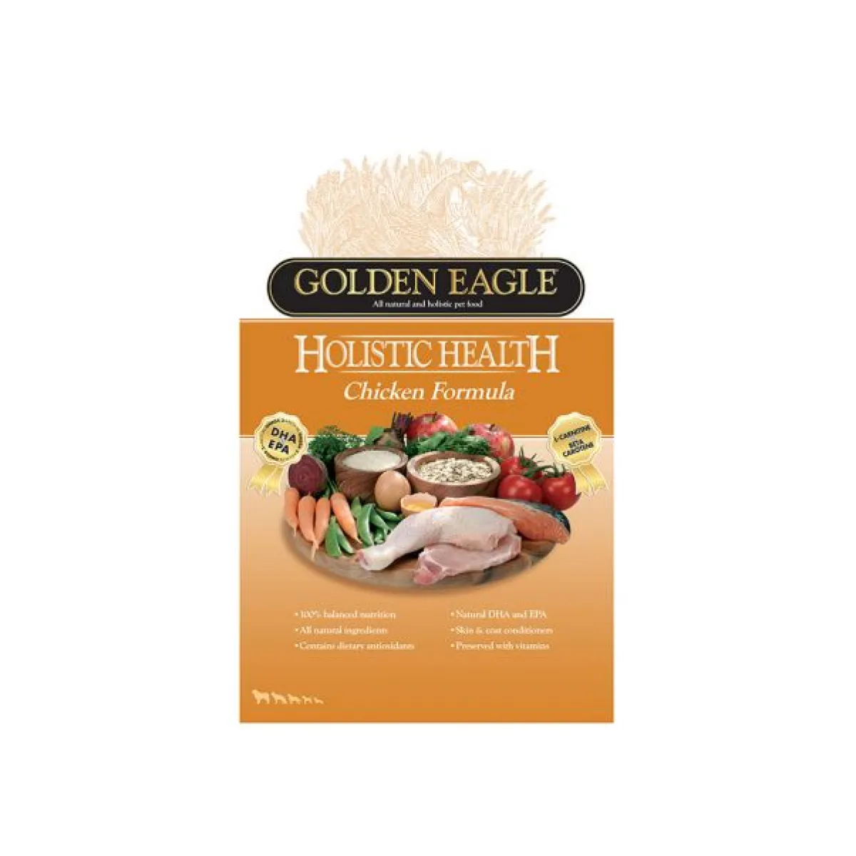 Golden Eagle Koiran Kuivaruoka*Holistic Chicken Formula