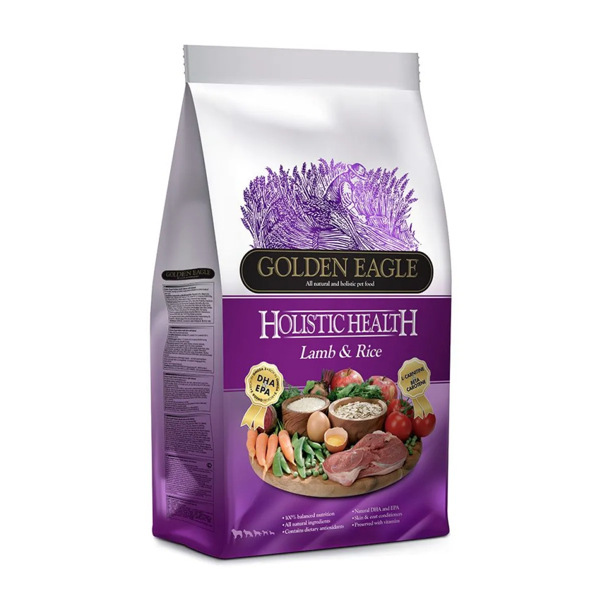 Golden Eagle Koiran Kuivaruoka*Holistic Lamb & Rice