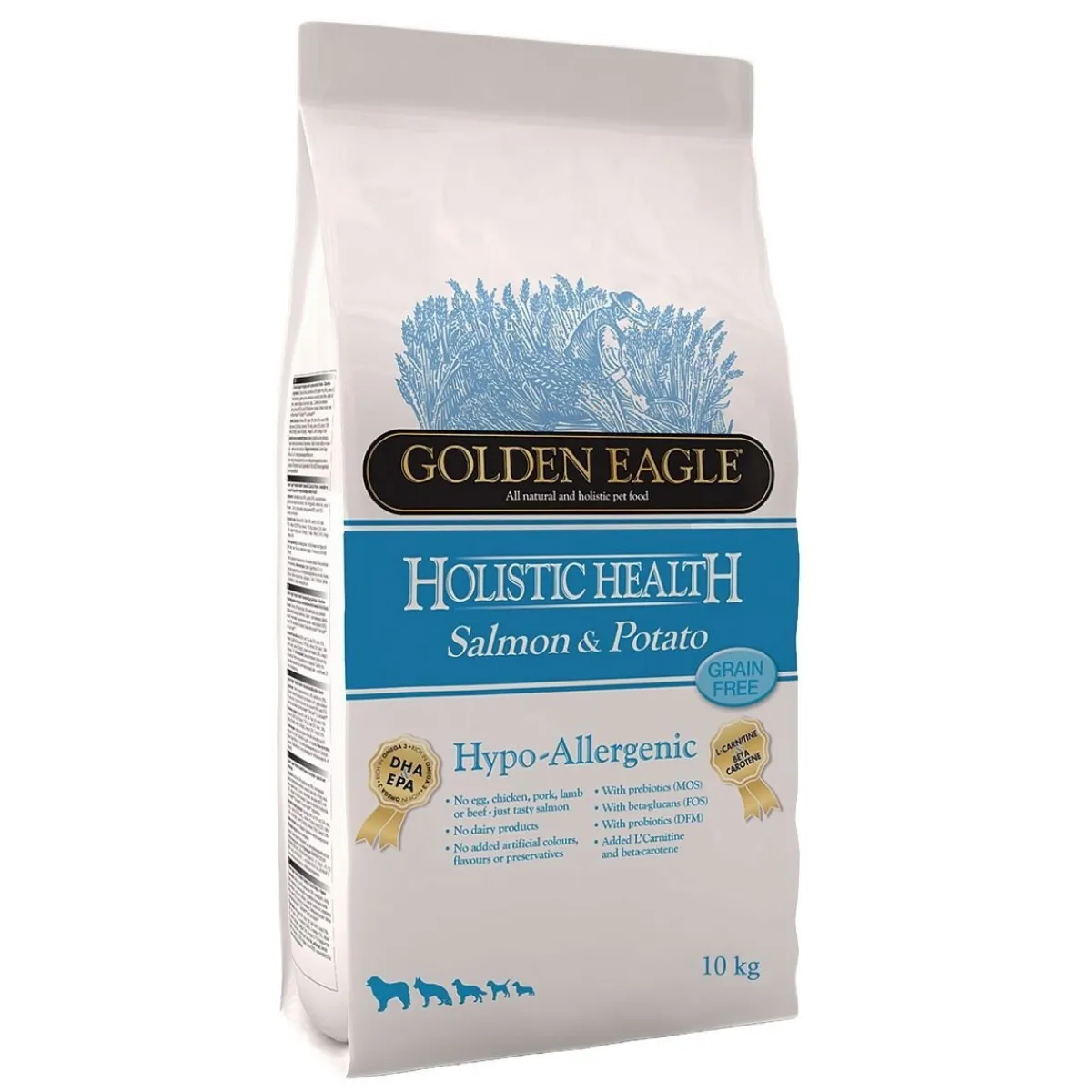 Golden Eagle Koiran Kuivaruoka|Tarjoukset Koirille*Hypoallergenic Salmon & Potato