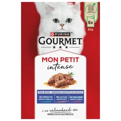 Gourmet Kissan Märkäruoka|Uutuudet Kissoille*Mon Petit Kalalajitelma 6 x 50 g
