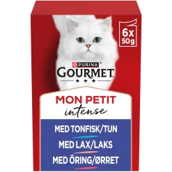 Gourmet Kissan Märkäruoka|Uutuudet Kissoille*Mon Petit Kalalajitelma 6 x 50 g