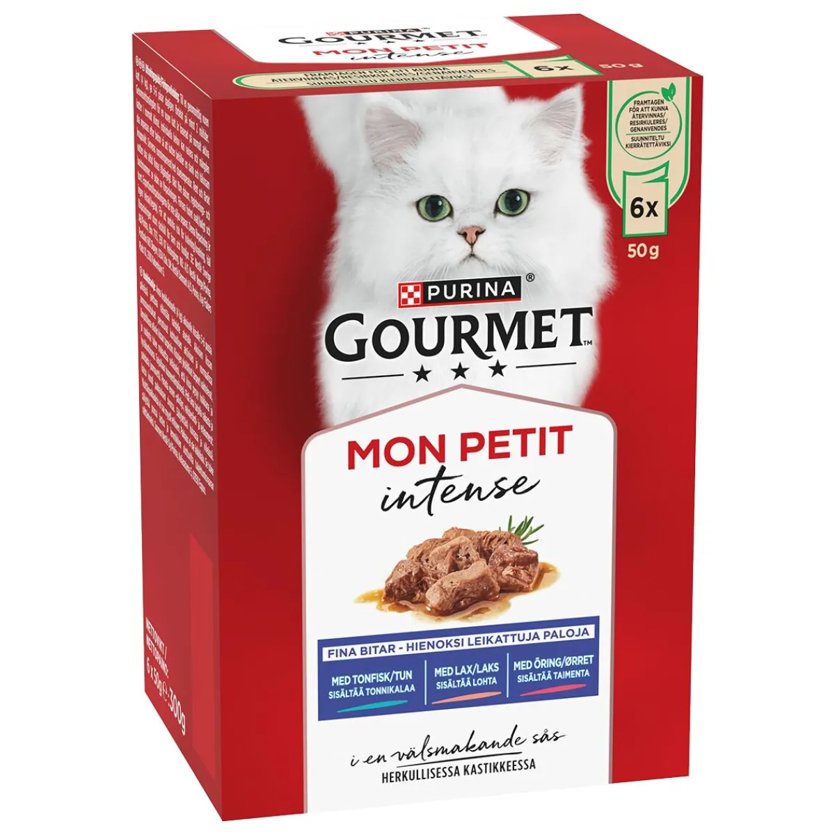 Gourmet Kissan Märkäruoka|Uutuudet Kissoille*Mon Petit Kalalajitelma 6 x 50 g