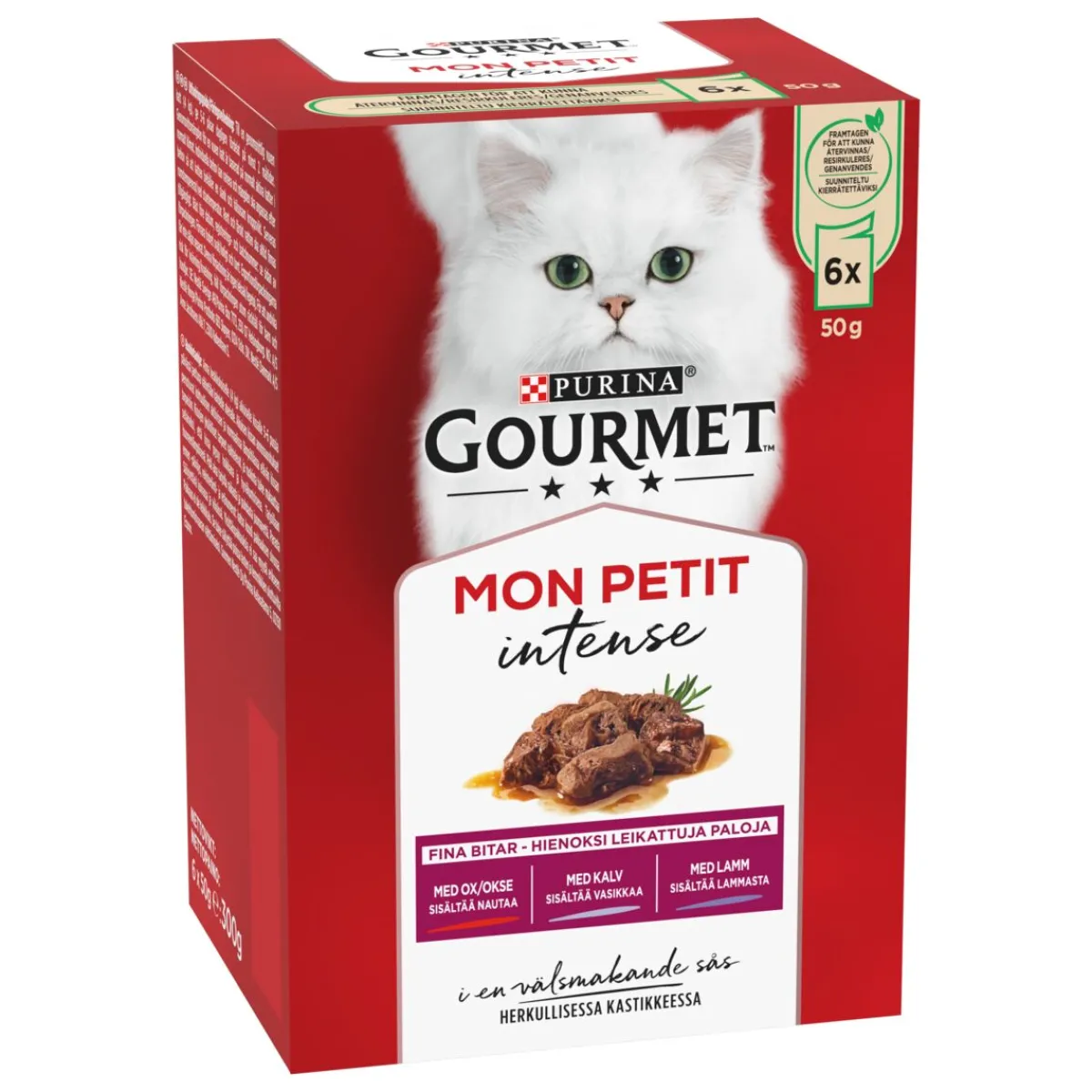 Gourmet Kissan Märkäruoka|Tarjoukset Kissoille*Mon Petit Lajitelma 6x50g
