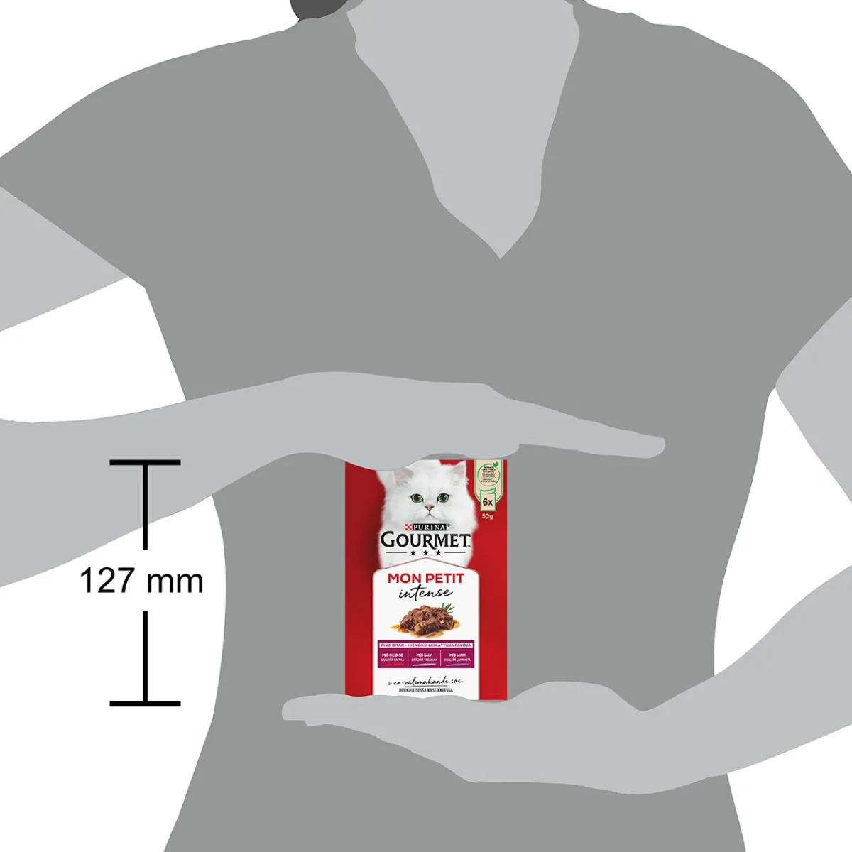 Gourmet Kissan Märkäruoka|Tarjoukset Kissoille*Mon Petit Lajitelma 6x50g