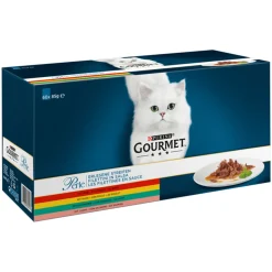 Gourmet Kissan Märkäruoka|Tarjoukset Kissoille*Perle Mini Filets kastikkeessa 60x 85g