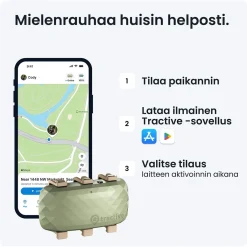 Tractive Retkeily Koiran Kanssa|Retkeily*GPS koiralle XL