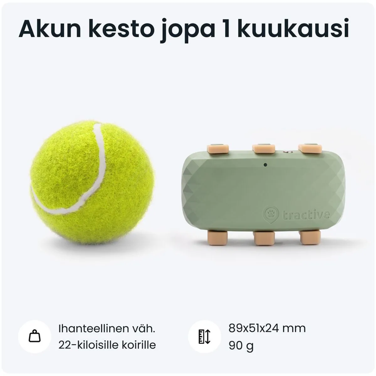 Tractive Retkeily Koiran Kanssa|Retkeily*GPS koiralle XL