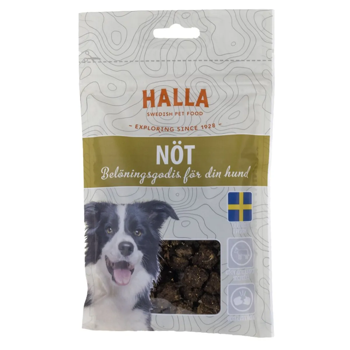 Halla Pet Food Pehmeät Koiran Herkut|Pikkuherkut Ja Treeninamit*Halla-nautaherkut 80 g