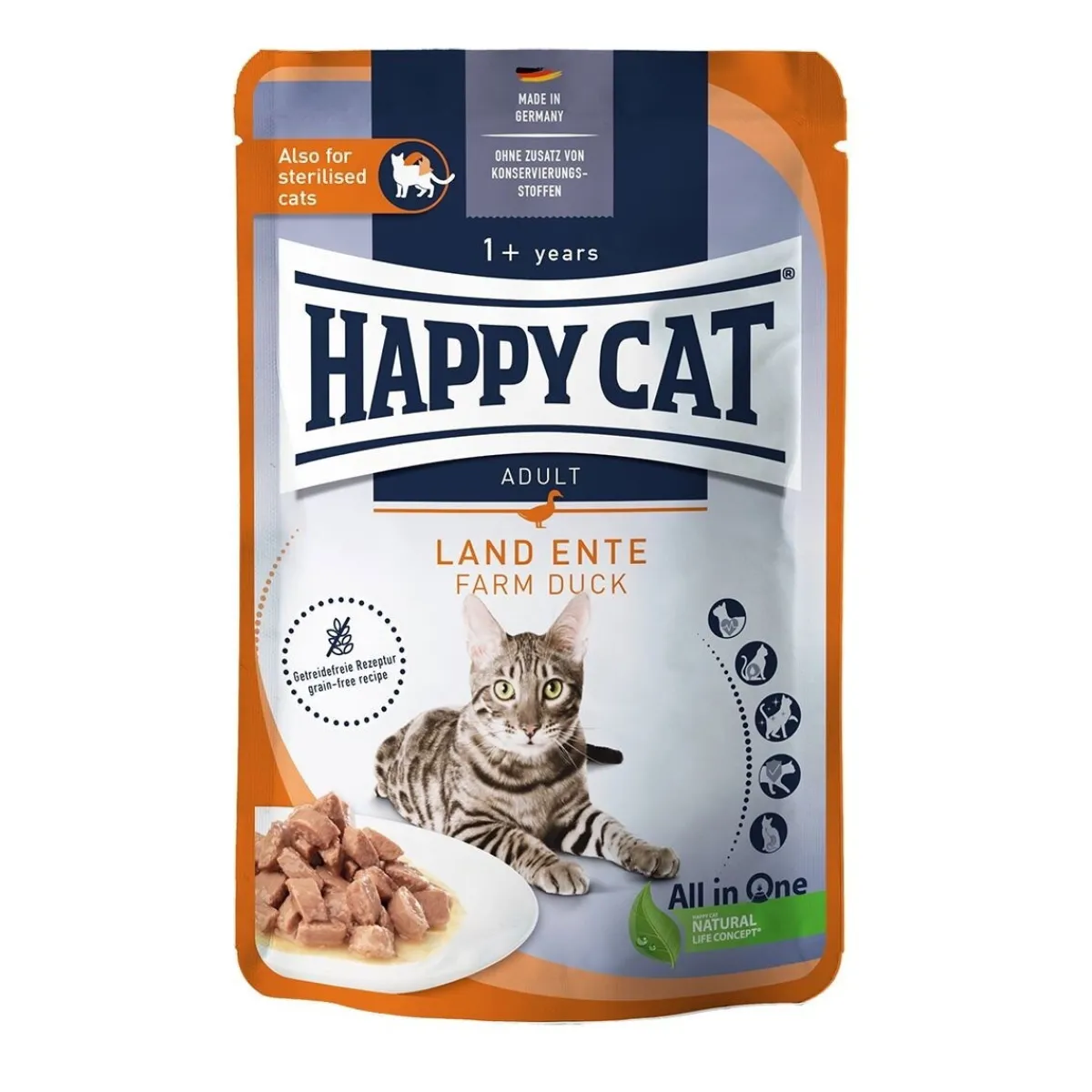 Happy Cat Kissan Märkäruoka*Culinary Farm Duck 85g