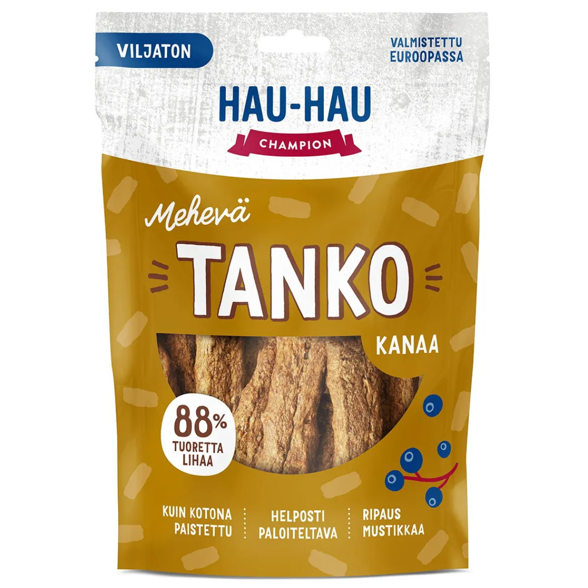 Hau Hau Champion Pikkuherkut Ja Treeninamit*Hau-Hau Champion Mehevä Tanko Kanaa