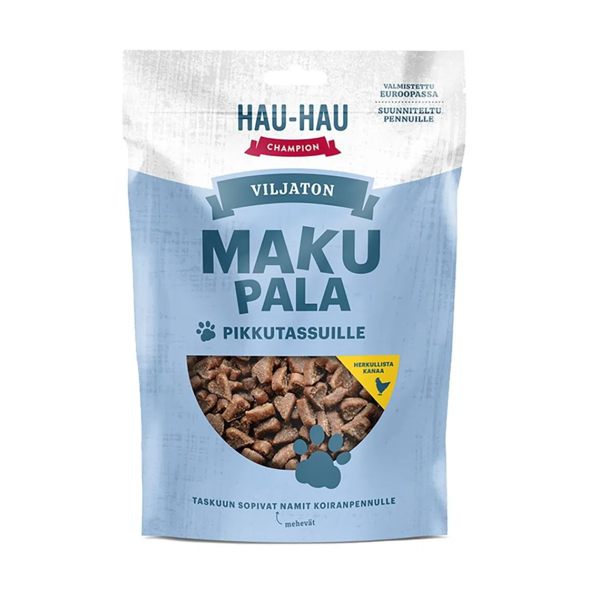 Hau Hau Champion Pikkuherkut Ja Treeninamit*Hau-Hau Champion Viljaton Makupala pennuille kana