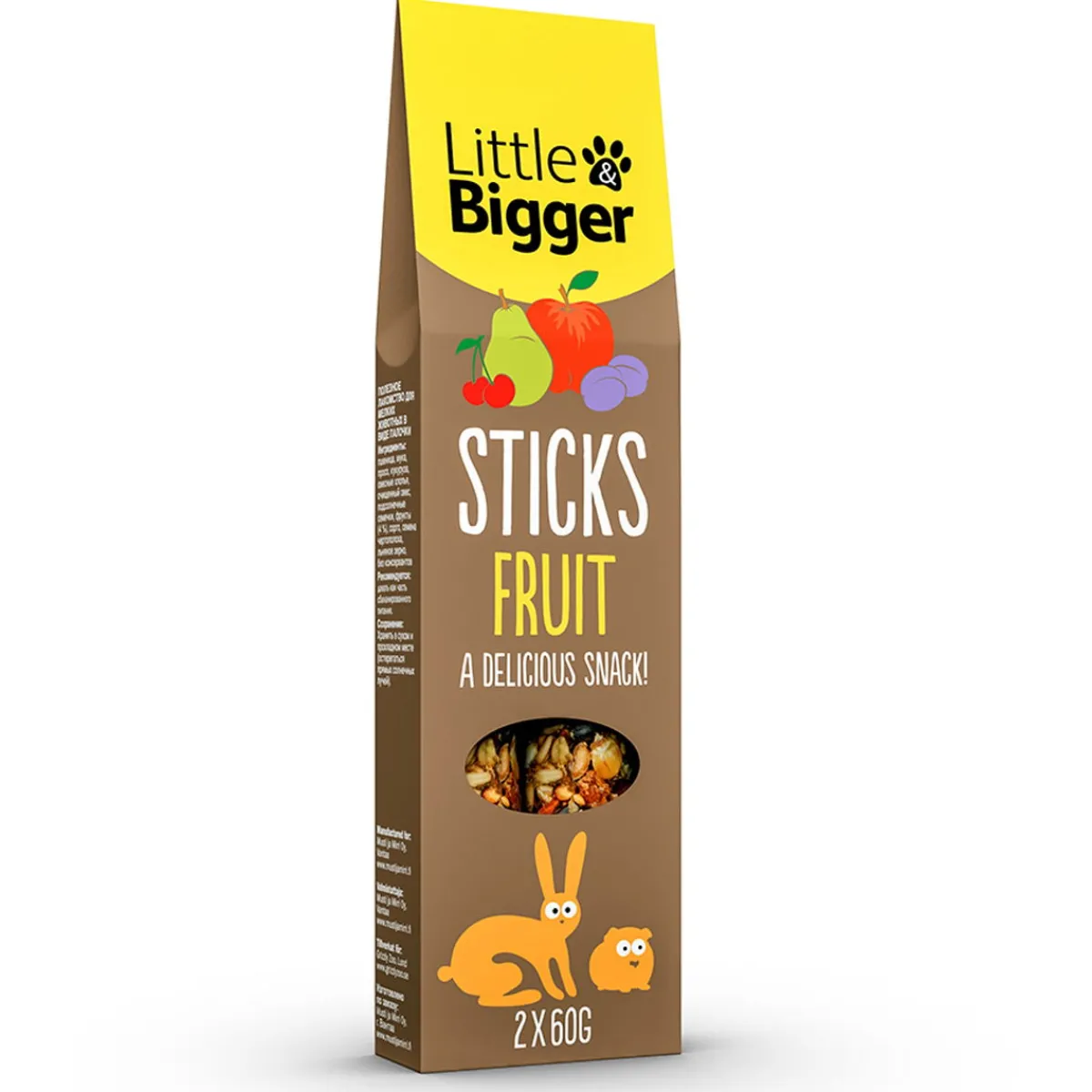 Little&Bigger Kanin Herkut|Hamsterin Herkut*Herkkutikku L&B Fruit