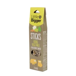 Little&Bigger Kanin Herkut|Hamsterin Herkut*Herkkutikku L&B Herbs & Vegetables, 2 x 60 g