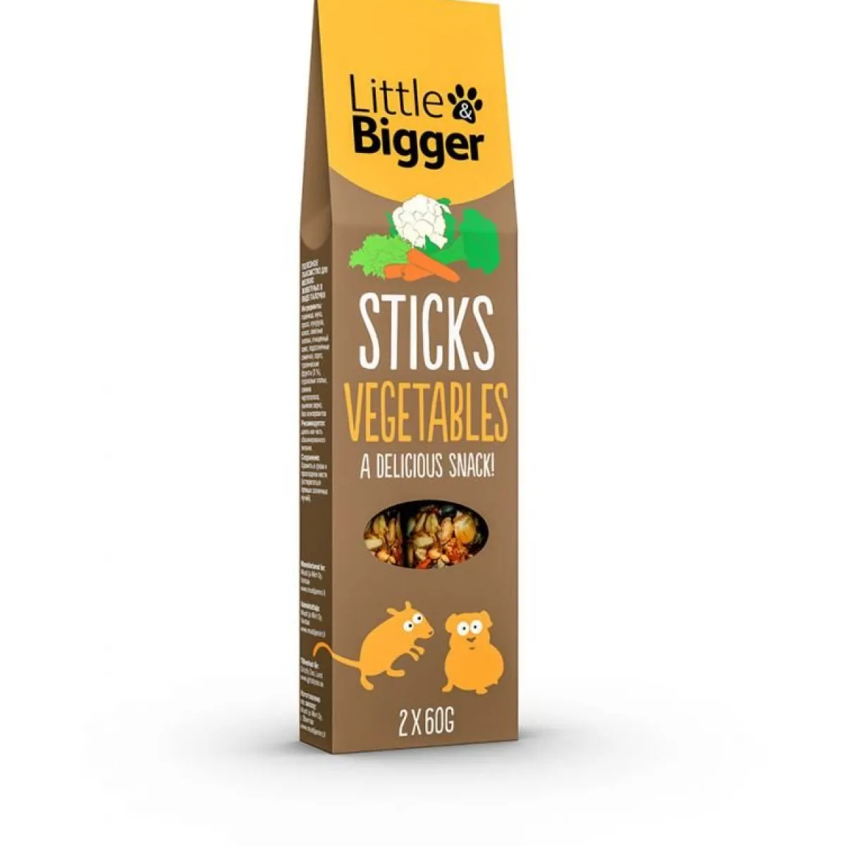 Little&Bigger Kanin Herkut|Hamsterin Herkut*Herkkutikku L&B Vegetables