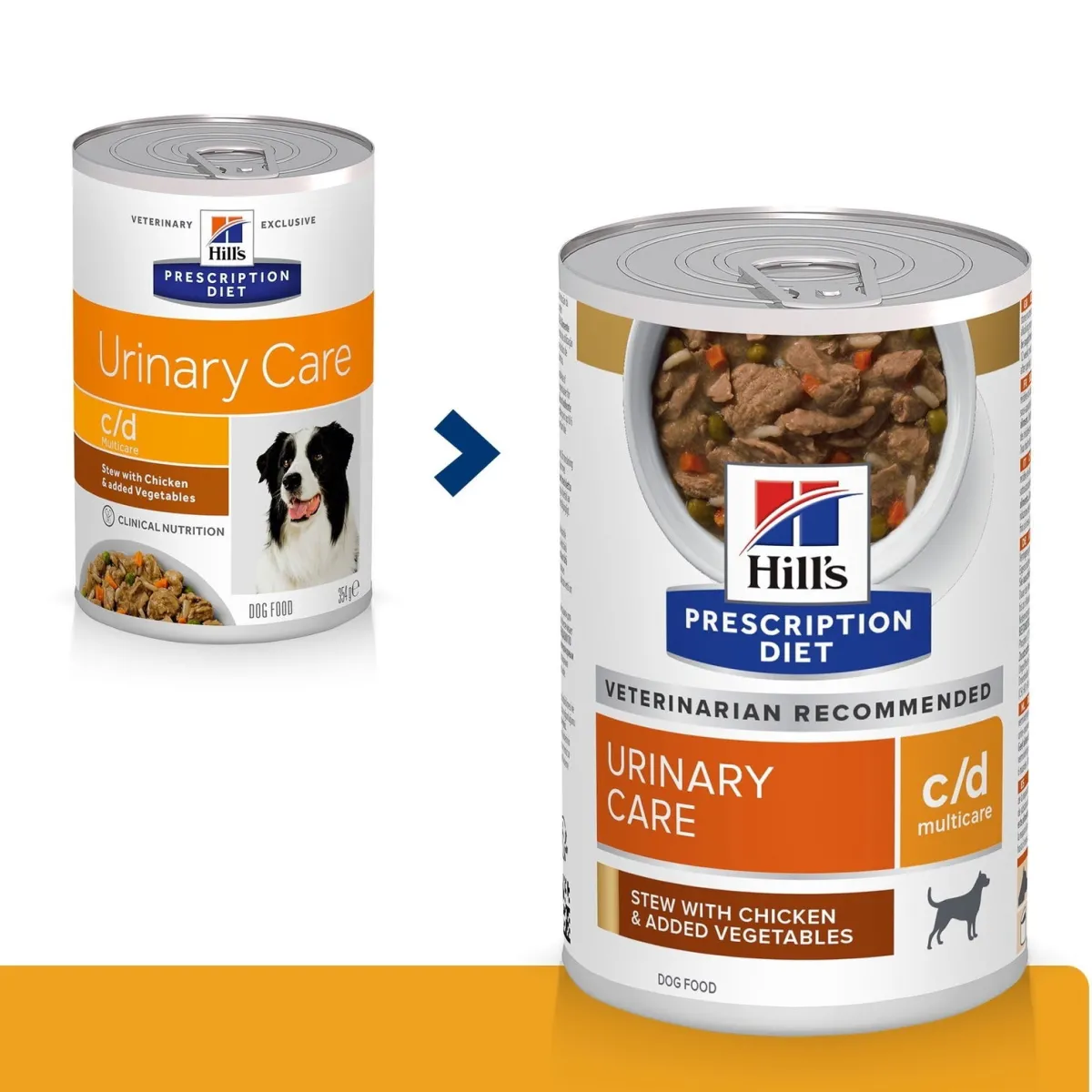 Hill's Prescription Diet Koiran Virtsatievaivat|Koiran Eläinlääkäriruoka*Hill's Canine c/d Multicare muhennos 354 g