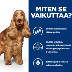 Hill's Prescription Diet Koiran Allergiat|Koiran Eläinlääkäriruoka*Hill's Canine z/d Food Sensitivities 370 g