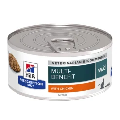 Hill's Prescription Diet Kissan Suolistosairaudet|Kissan Erikoisruoka*Hill's Diet Cat w/d Minced can 156g