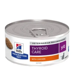 Hill's Prescription Diet Kissan Kilpirauhaset|Kissan Erikoisruoka*Hill's Diet Cat y/d can 156g