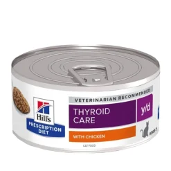Hill's Prescription Diet Kissan Kilpirauhaset|Kissan Erikoisruoka*Hill's Diet Cat y/d can 156g