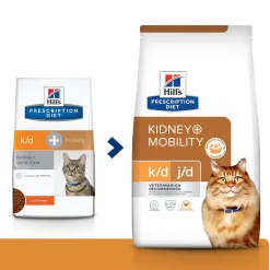 Hill's Prescription Diet Kissan Nivelrikko|Kissanruoka Nivelvaivoihin*Hill´s Feline k/d + Mobility